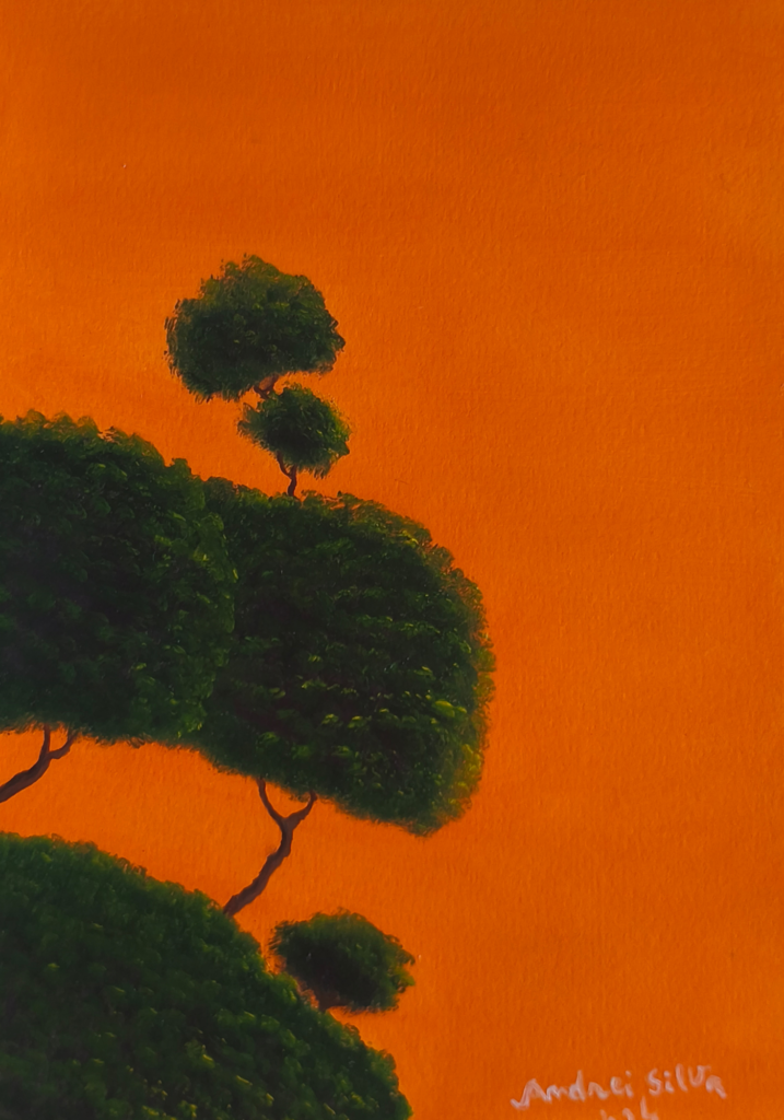 Pintura Cores do entardecer de Andrei Silva